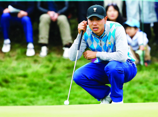 Korean golfer Bae looks to fire again after army stint