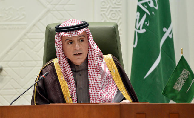 Saudi FM says solution to Qatar crisis is in Doha's hands