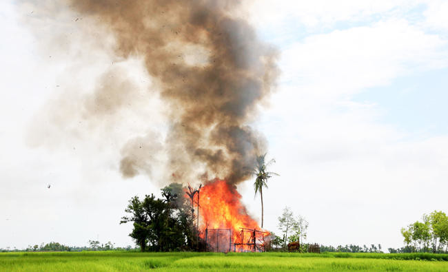 Rohingya Muslims being wiped off Myanmar’s map