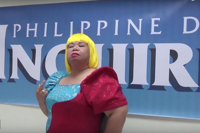 Actress goes solo to push for end to Philippines drug war