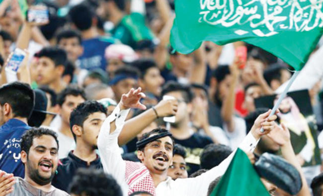 Saudi football fans shrug off Russian hooligan fears for 2018 World Cup