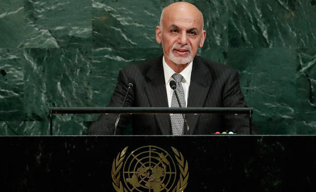 Afghan leader urges talks with Pakistan