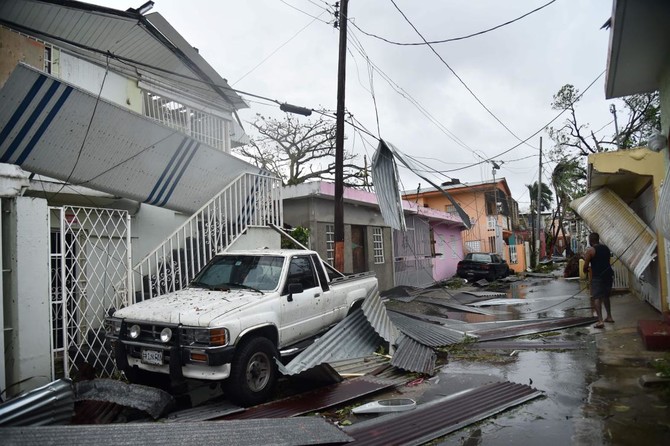 ’Storm of the century’ Maria pummels Puerto Rico