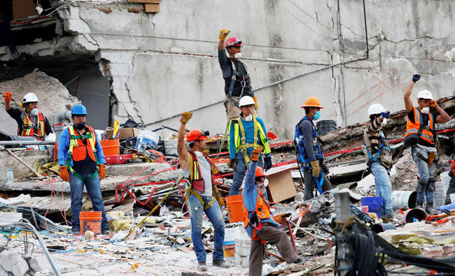 New quake shakes traumatized Mexico City