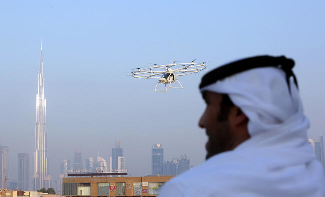 Dubai’s flying taxi plan gets off the ground