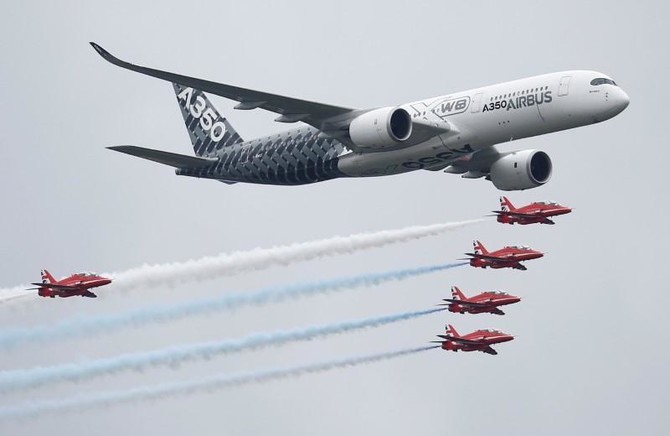 Airbus says it has capacity to raise A350 production above targeted levels