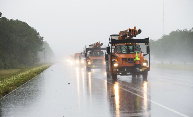 Hurricane Nate makes landfall at mouth of Mississippi River