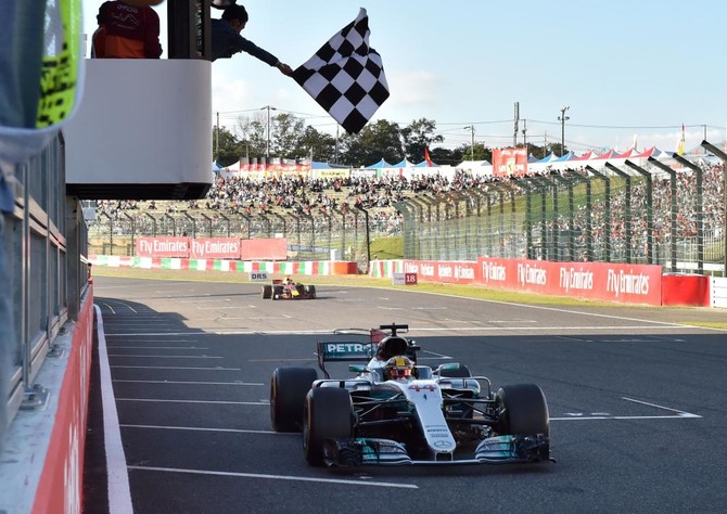 Formula One: Hamilton closes in on fourth world title with Japan win