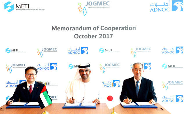 ADNOC strengthens energy partnership with Japan