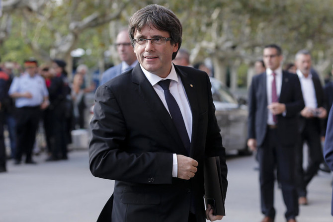 Catalan leader says regional parliament may vote on independence if no talks