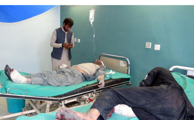 Suicide bombings in Afghanistan hit mosques, killing 63