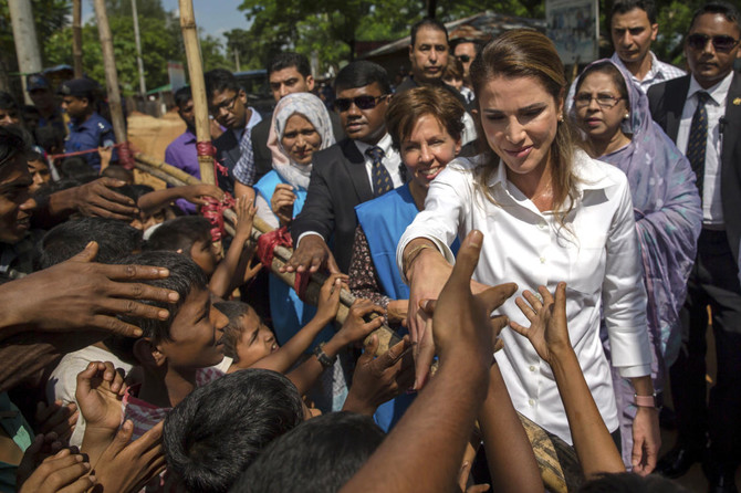 Queen Rania demands justice for Rohingyas