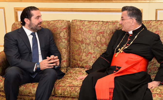 Visiting Lebanese patriarch meets Saad Hariri in Saudi Arabia