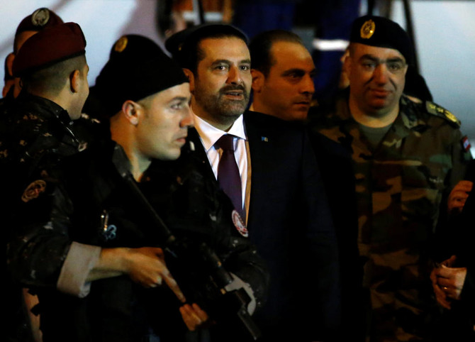 Hariri back in Lebanon for first time since quitting as Prime Minister