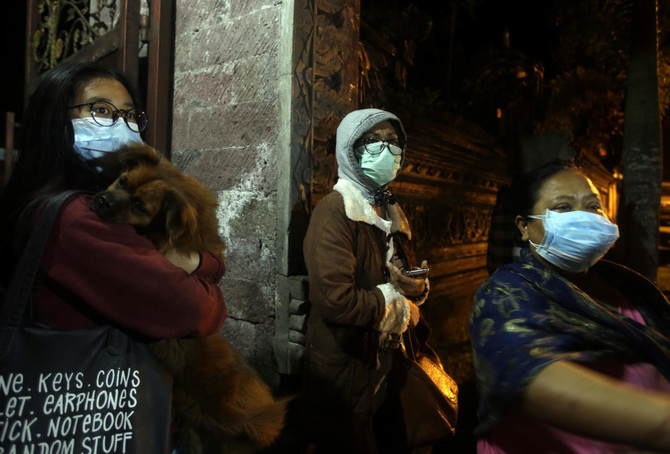 Indonesia says 40,000 evacuated from Bali volcano, more need to move