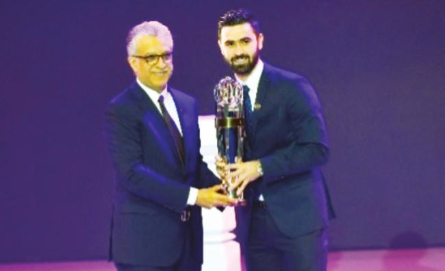 Hilal's Khribin wins top Asian award