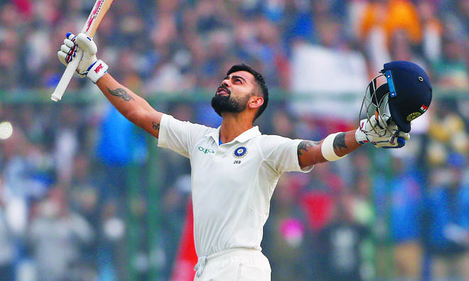 Kohli sets new mark for double centuries