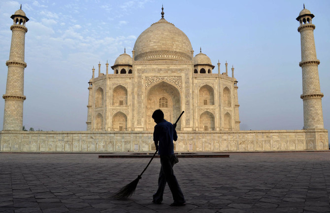 India’s cleaning quandary: How to scale the Taj Mahal dome?