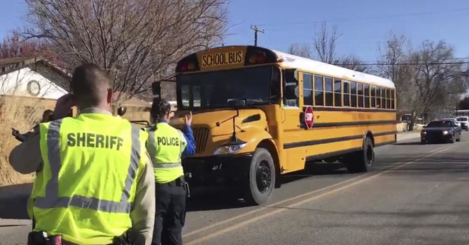 ‘Not a drill’: Students hide in classrooms as New Mexico shooter kills 2