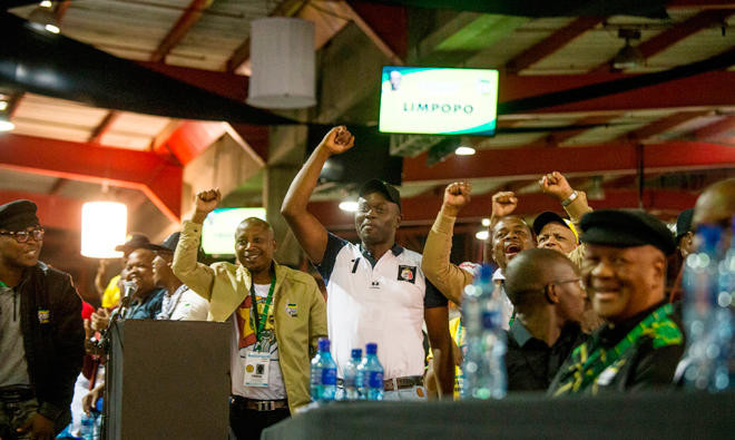 No clean sweep for South Africa’s Ramaphosa in ANC race