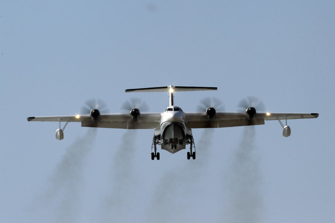 World’s largest amphibious aircraft makes maiden flight in China