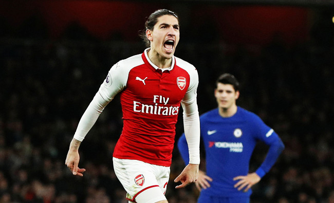 Bellerin rescues point for Arsenal in EPL derby against Chelsea