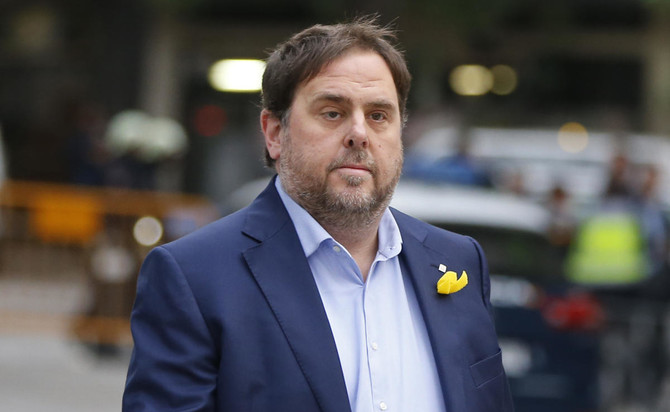 Spanish court rejects release for jailed Catalan separatist Junqueras