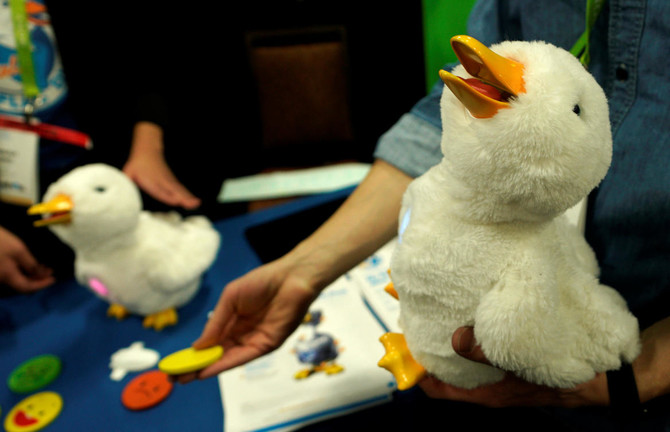 Meet the robot duck that could help children with cancer