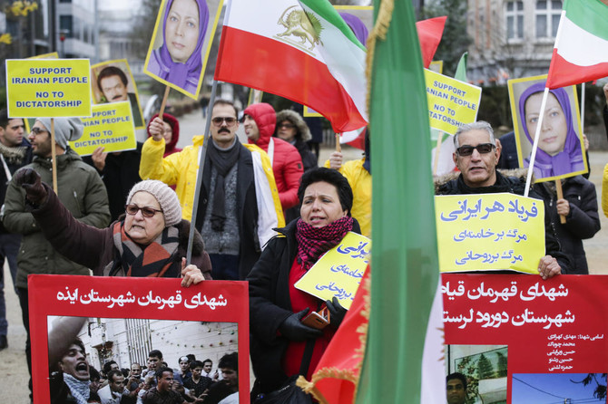 Protests in Brussels ahead of Iran nuclear meeting