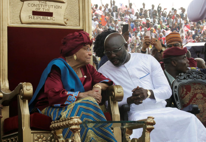 Joy and hope in Liberia as Weah is sworn in