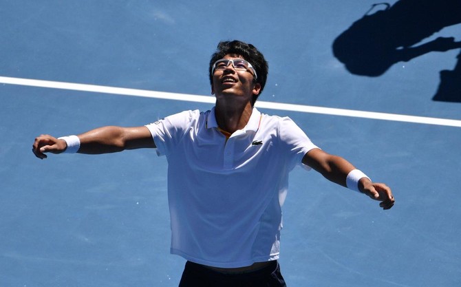 History-making Chung Hyeon sets up Australian Open date with Roger Federer