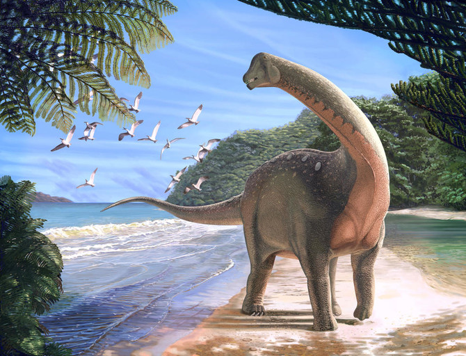 Fossil of school bus-sized dinosaur dug up in Egyptian desert