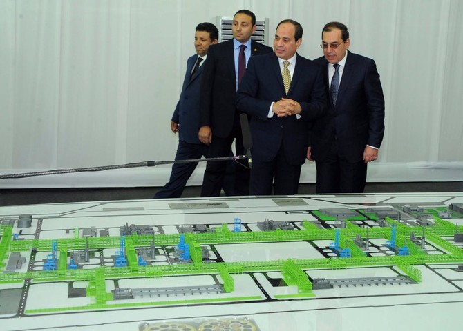 Egypt’s president inaugurates Zohr gas field