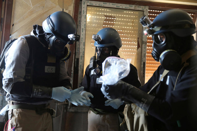 US says Syria may be making new types of chemical weapons