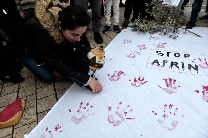 Kurds march in Strasbourg, Paris against Turkey’s Syria offensive