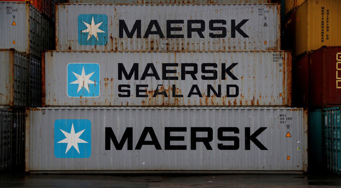 Maersk positive on global container shipping