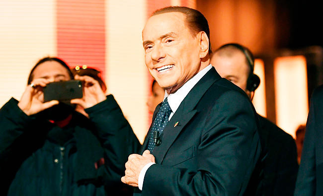 Italy vote campaign heats up as 5-Star takes aim at Berlusconi