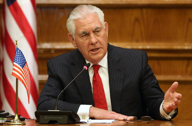 Tillerson says Hezbollah ‘part of political process’ in Lebanon