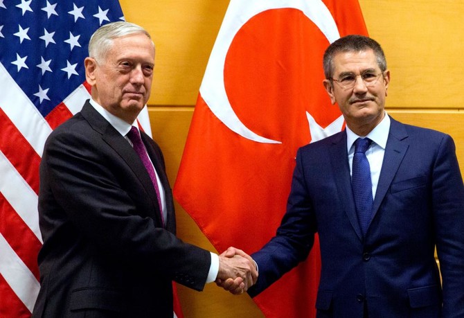 Mattis: US, Turkey finding ‘common ground’ on Syria