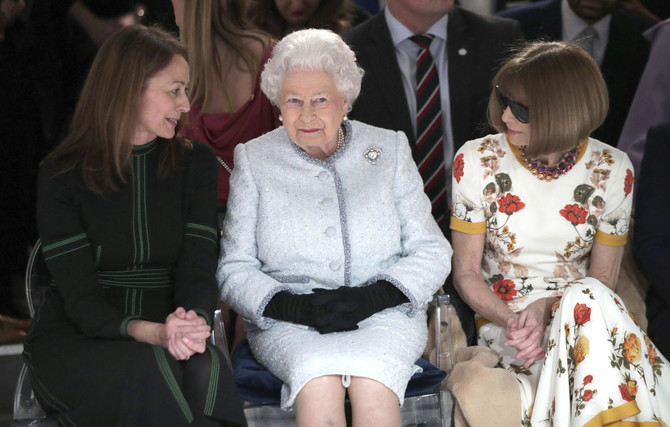 Queen Elizabeth II makes first visit to London Fashion Week