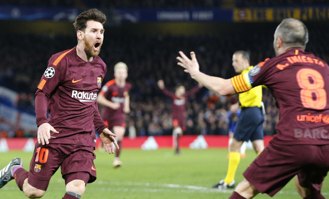 Lionel Messi ends Chelsea drought to give Barcelona Champions League last-16 edge