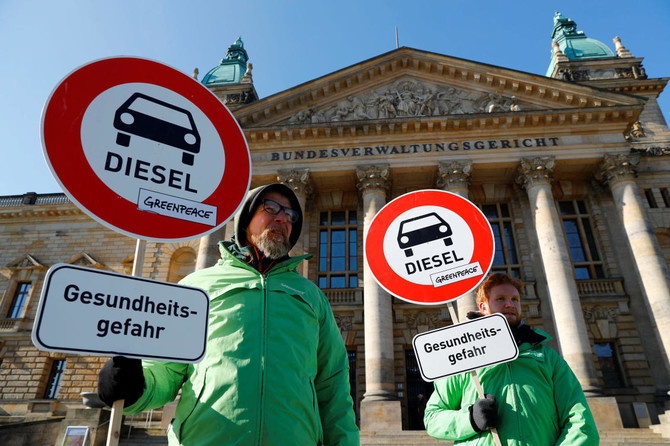 German court rules in favor of city bans on diesel cars