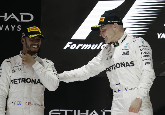 Valtteri Bottas ready to challenge teammate Lewis Hamilton for F1 title