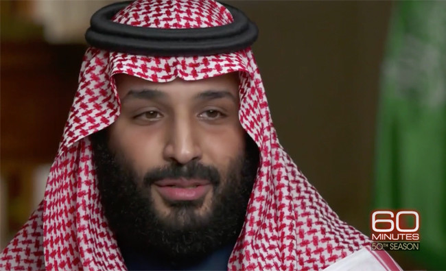 Saudi crown prince discusses anti-corruption crackdown, threats posed by Iran, and his vision for the Kingdom in first US TV interview