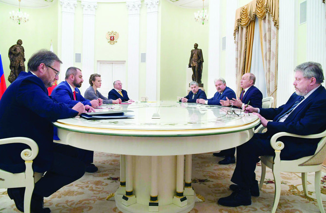 After fresh mandate, Putin tells West: ‘I don’t want arms race’