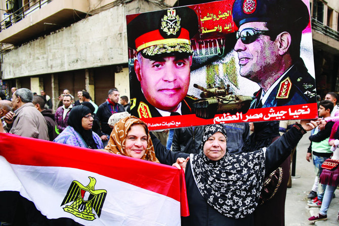 ‘We trust our hero’: El-Sisi basks in adulation of Egypt’s women