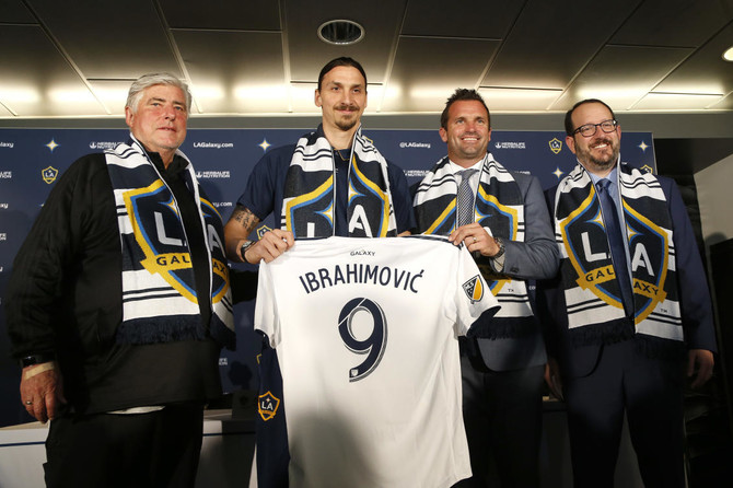 Zlatan Ibrahimovic displays trademark confidence as he joins LA Galaxy